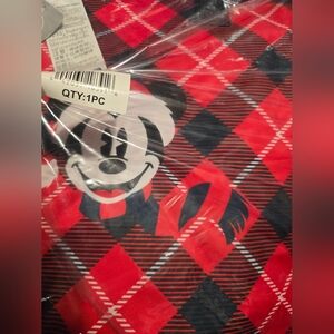 Christmas 2022 Disney Parks Mickey Mouse Red & Black Tote Bag